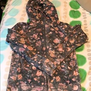 Floral Scuba Hoodie